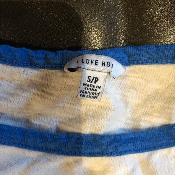 Baseball tee crop top. - Picture 2 of 2